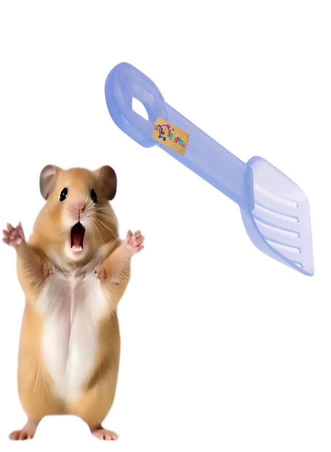 Western Era Hamster Sand Shovel for Cage Cleaning | Small Pet Litter Scooper for Hamsters, Rabbits, Guinea Pigs, Mice | Bath Sand & Bedding Removal | Easy-to-Grip Handle | Cage Cleaning Tool - Image 1